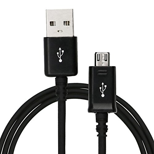 MortyMart 1-Pack Micro USB Cable 3.2Ft Android Charger Cable, USB 2.0 A Male to Micro B Sync and Charging Cables Compatible with All Devices with Micro USB Connector
