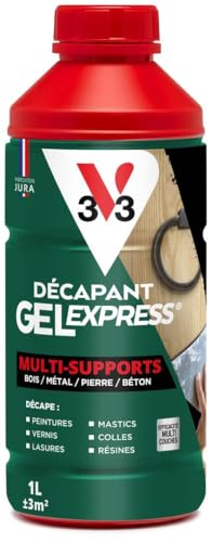 V33 Décapant gel express multi-supports 1L
