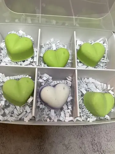Mint Mojito Candleness Wax Melts - | Strong Aroma | Long Lasting | Soy Wax Hearts for Wax Warmer | Made in America | Plant Based Soy | Eco-friendly &amp; Renewable | Non-Toxic | 5 Hearts - 1.0 oz