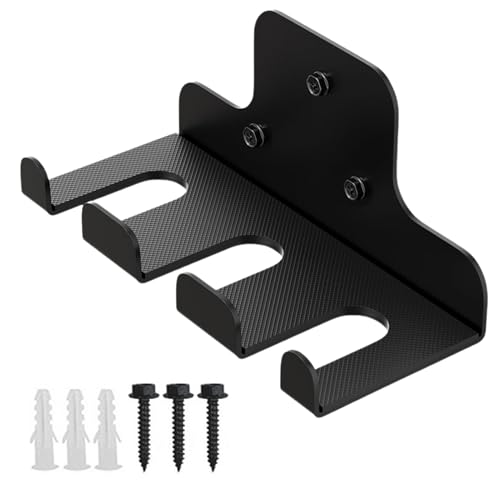 Soporte para mancuernas en la pared | Soporte de pared robusto para barras de pesas, organizador para mancuernas, para almacenamiento de pesas rusas y pesas rusas para entrenamiento en casa, garaje