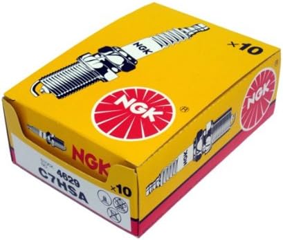 NGK 4629 C7HSA Standard Plug - x10 Pack - Scooter Moped Motorcycle ATV UTV