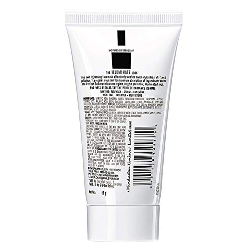 Image of Lakme Enrich Matte Lipstick, Shade PM15, 4.7g And Absolute Perfect Radiance Skin Lightening Facewash, 50g