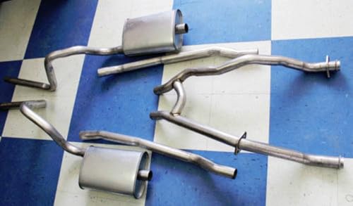1965-1970 Mustang Dual Exhaust Kit 2" H-2 289/302 V8