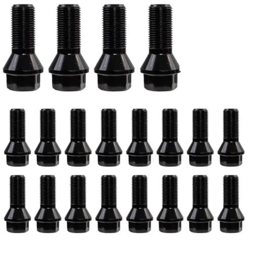 Tornillos rueda negros de recambio para coche i3 X3 X5 Z4 perno rueda código OEM 36136781151