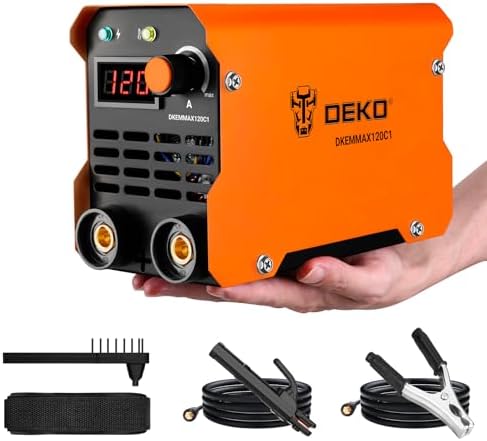 Mini poste a Souder:DEKO 120A 220V MMA Poste a Souder ARC Pour so...