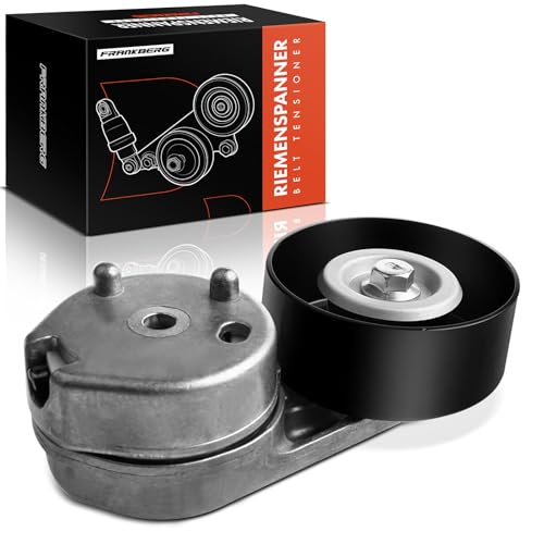 Frankberg Belt Tensioner Belt Pulley Tensioner Compatible with Discovery III L319 R.a.n.g.e R.o.v.e.r Sport L320 2.7 D 4x4 2.7 TD 4x4 Diesel 2004-2013 PQG500250