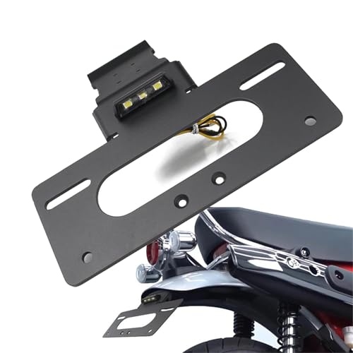 Support de plaque d'immatriculation arrière Honda Dax 125 finition premium pour moto de collection