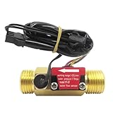 Calentador de agua de pared, caldera, medidor de flujo de cobre, sensor de flujo de agua, 1 unidad(YF-B7)