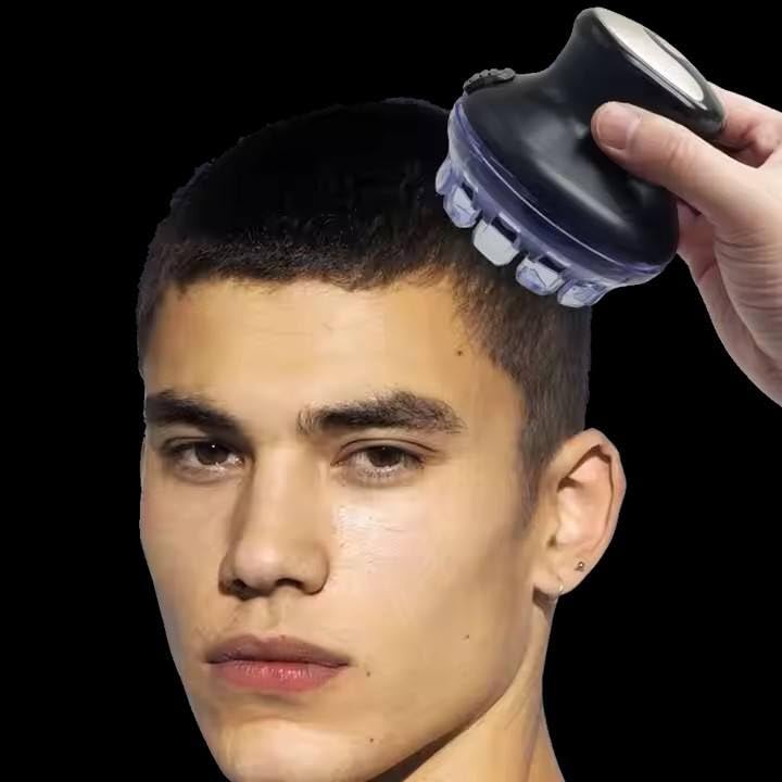 VIVITO Rechargeable Electric Hair Cutting Machine | Professional Cordless Hair Clipper & Trimmer for Men | Self-Cut System, USB Charging, Stainless Steel Blades, Ergonomic UFO Saucer Design | Home Haircut Grooming Tool (Pack of 1)-image-7