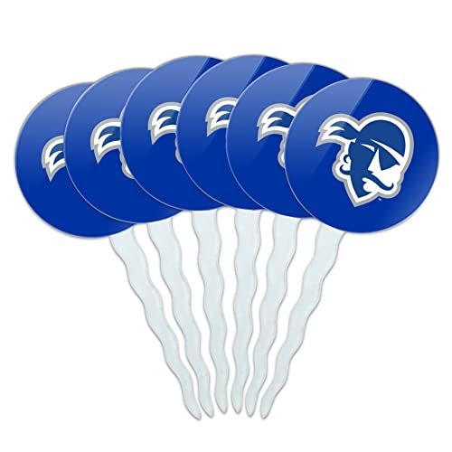 Seton Hall Primary Logo Cupcake Picks Toppers Decoration Set of 6