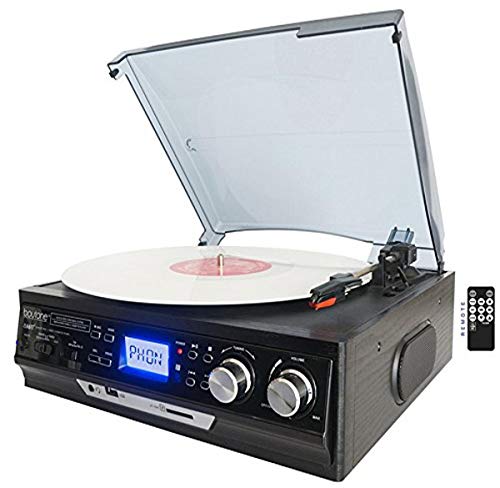 image for Boytone BT-17DJB 3-speed Stereo Turntable, 2 Built in Speakers Digital