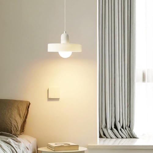 Lámpara de araña para isla de cocina que soluciona la iluminación excesiva con cristal blanco 4
