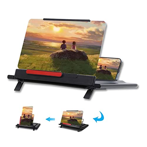Amazon.co.jp: Baoswang スマホ スクリーン拡大鏡 12インチ 2in1