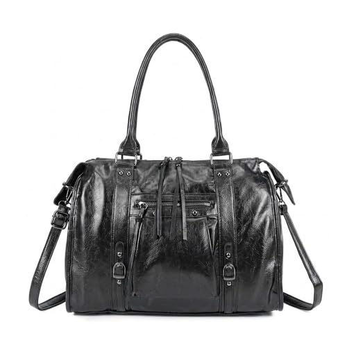 Double Tree | Sac À Main Cabas Femme Irisé Pour Les Cours Noir