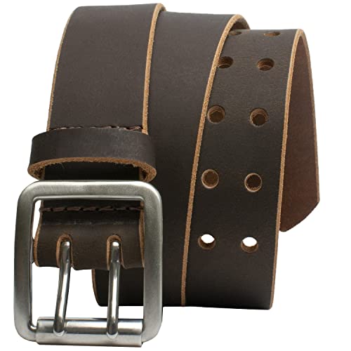 Nickel Smart Ridgeline Trail Heavy Duty Brown Belt - 38