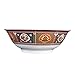 Thunder Group 12-Pack Peacock Collection Rimless Bowl, 8-3/4-Inch Diameter, Red