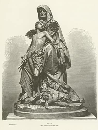 Allégorie du destin par Gustave Doré Tableau Moderne pour Mur Vide