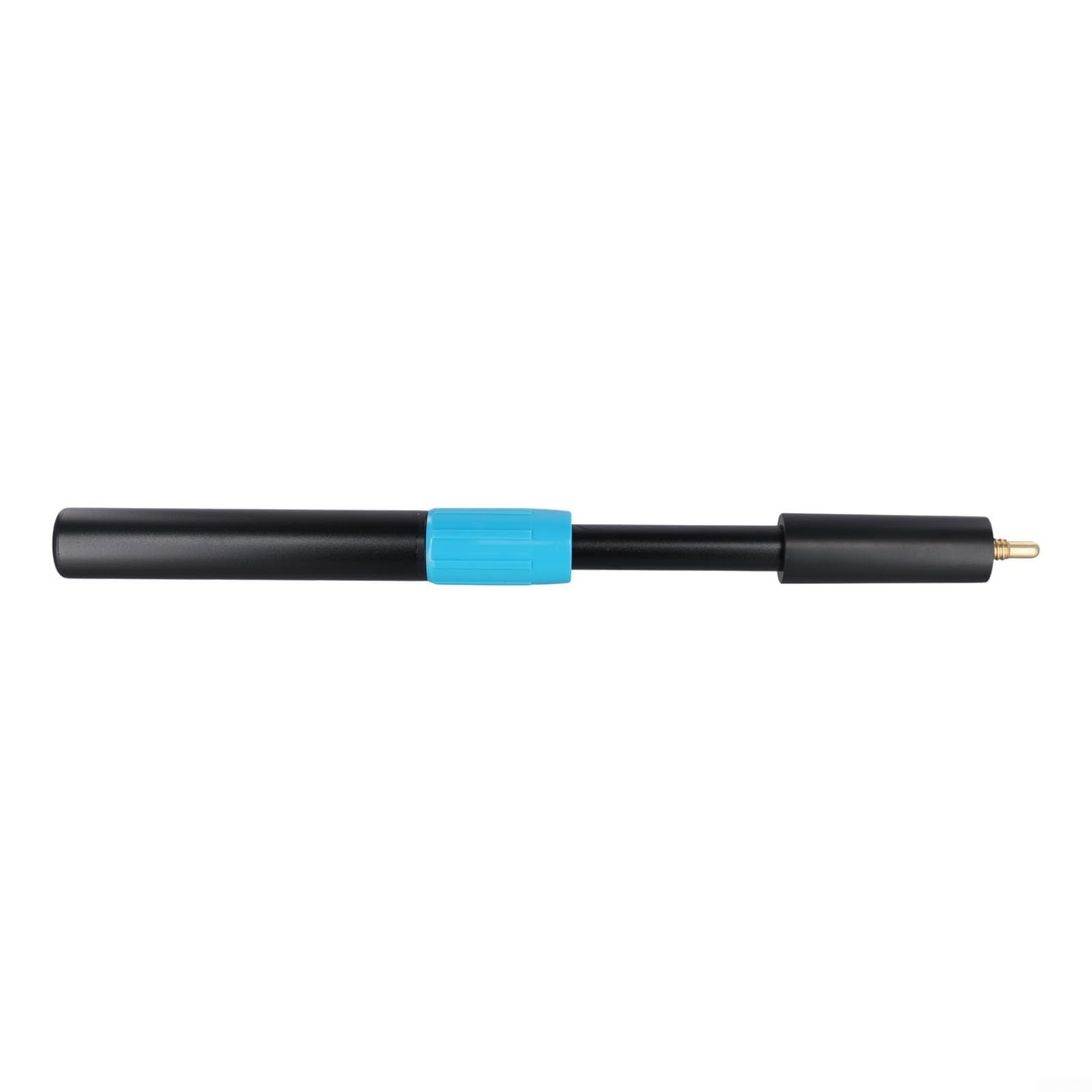 Adjustable Pool Cue Extension for Snooker and Billiards,9-12 inch or 11-14 inch Length Options,Compatible with Multiple Cue Sizes,Metal and Plastic Construction,Black/Blue (11-14 in round teeth )