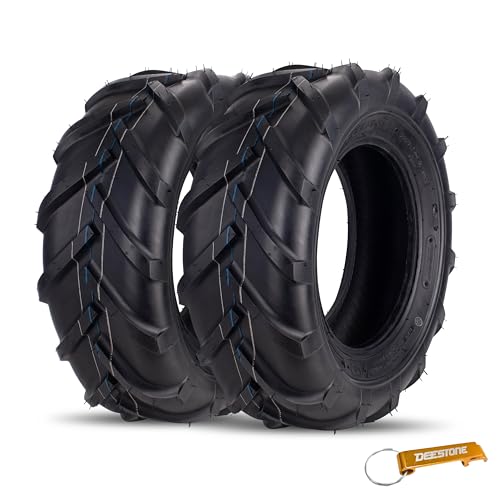 Deestone 23x8.50-12 D405 Tractor Tire 84A3 23x8.50x12 4 Ply T/L Durable Farm Tire Tire/Keychain Package