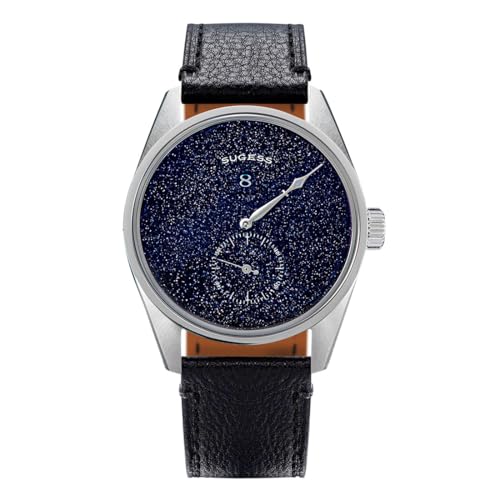Cinturino / Fibbia: Pelle 20 mm nero, chiusura a perno Vetro: Minerale Altre caratteristiche: Impermeabilità 50 m, peso 60 gr, garanzia internazionale 12 mesi