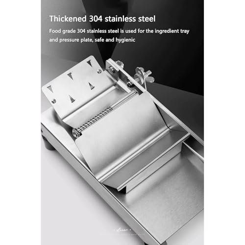 WVENTKF Stainless Steel Vegetable Meat Cleavers Beef Mutton Roll Slicing Machine Manual Frozen Meat Slicer Meat Cutter,for Home Hot Pot - Image 6