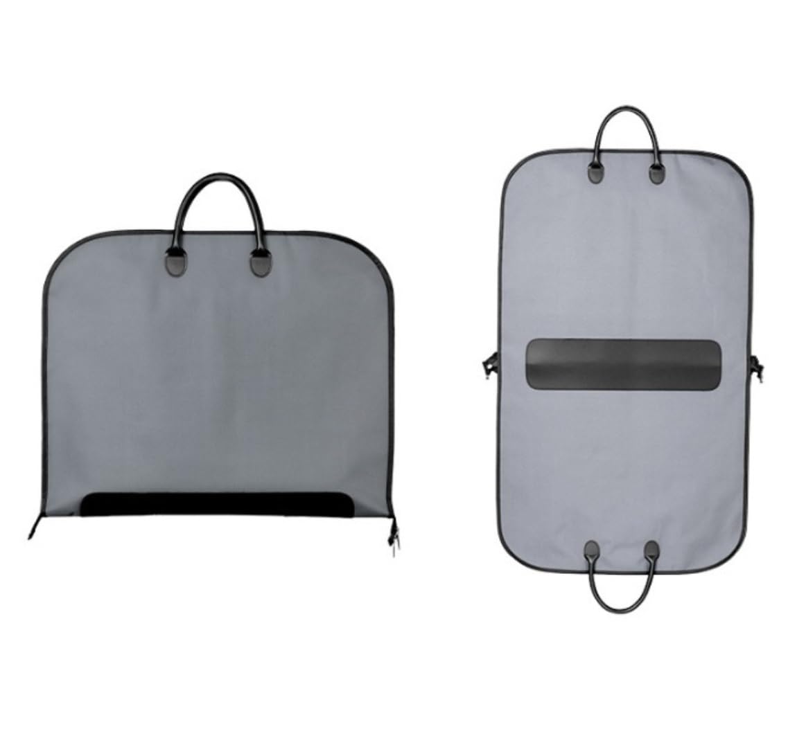 Kleiderhülle Kleidersack Kleidersäcke 2 Stück 101,6 Cm Große Kleidersäcke Für Reisen, Faltbar, Anzugtaschen, Hängende Kleidertasche Mit Griffen, Anzugträger Für Mäntel, Hemden Anzugsack Anzugtasche(Co