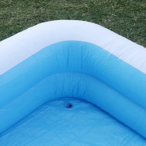 Image of Majik 10 Feet Swimming Pool Tub for Family Kids Adult for Summer (Free Swimming Ring, 140 Balls, Swimming Goggles and Earplug) 3.05 M x 1.83M x 56CM (6.7 Feet)