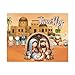 Hiding Place Boutique, Handmade Personalized Baby Jesus Nativity Child Name Puzzle Jigsaw Game Custom Kid Merry Christmas Three Wise Men Shepherds Mary Joseph Santa Savior of the World For Unto Us