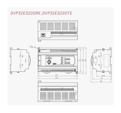 Contrôleur programmable DVP40ES200RE automate ES2