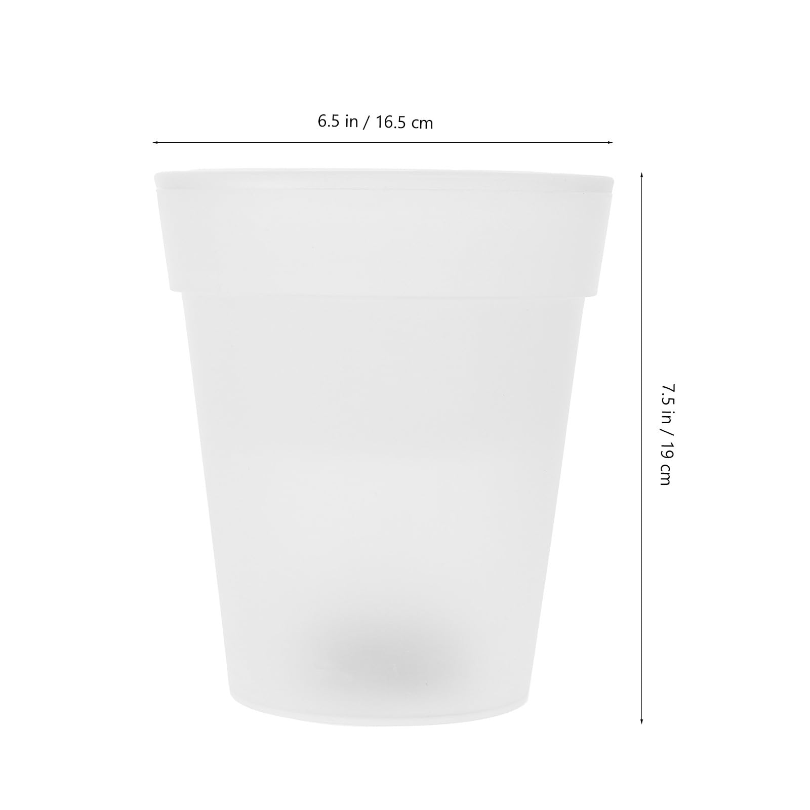 Vaso da Fiori Solare Luce LED Bianca, Resistente all'Acqua in ABS, Lampada Decorativa da Giardino Creativa per Esterni e Illuminazione Notturna Elegante