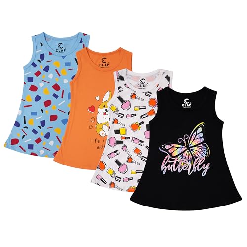 Image of CLAP Baby Girl's Midi Dress (Pack of 4)
