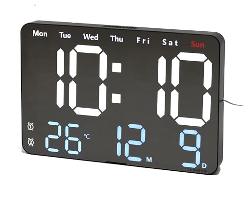 SLOWER |v fW^ LED  fJ CeA uv Rt t C j ALUMINUM 275 183 30mm LED CLOCK Viento SLW402
