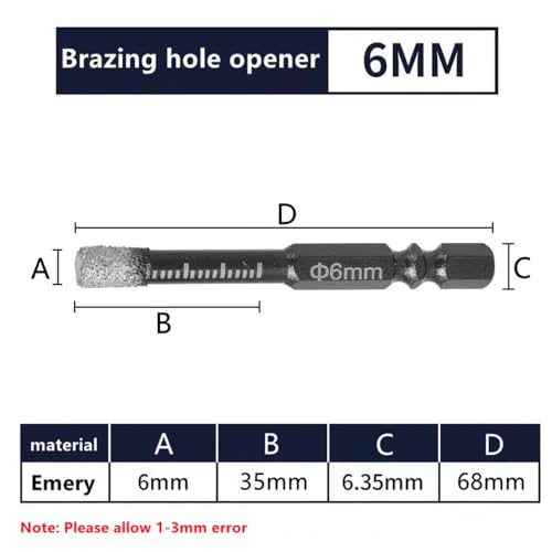Broca sierra de perforación 16 mm para mármol miniatura 5