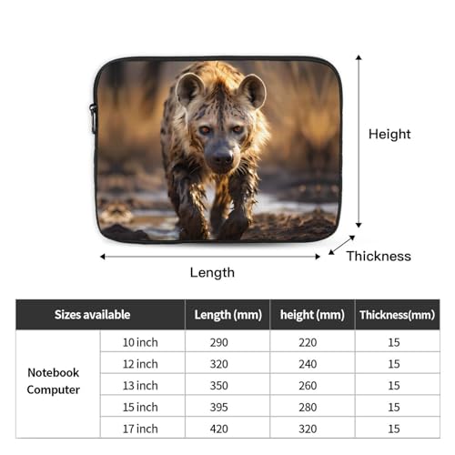 Lone Hyena Laptop Sleeve Case 15 Inch Suitable For Notebook Computer Tablet Traveling Carrying Simple Case4