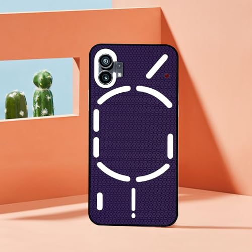 Image of AIBEX Back Cover Compatible with Nothing Phone 2 5G Super Frosted Shield Pro Hard Back Soft Border (PC + TPU) Shock Absorb Cover Raised Bezel Camera Protect PC Without Logo Cut