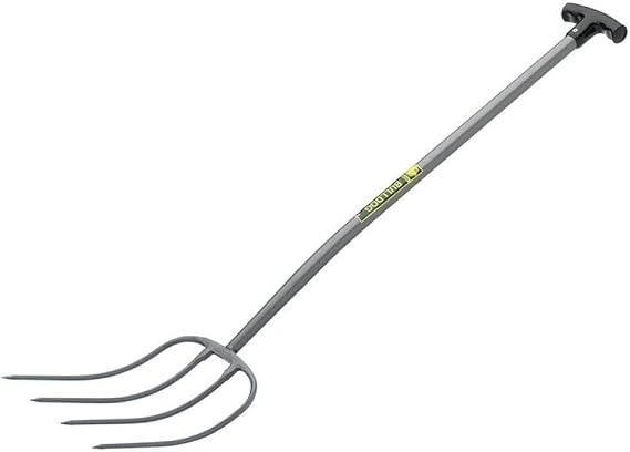 Bulldog 4 Prong Metal Handle Manure Fork