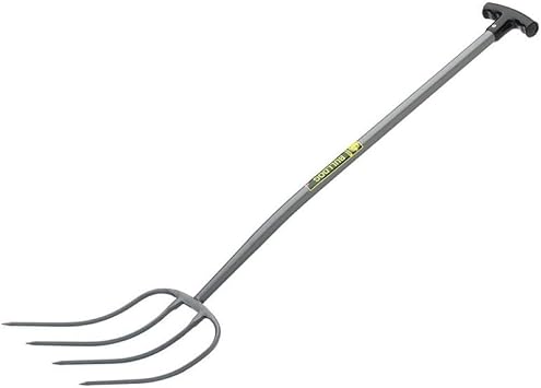 Bulldog 4 Prong Metal Handle Manure Fork
