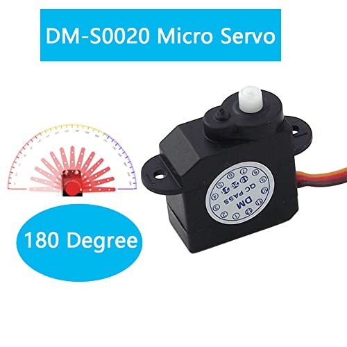 Rcmall 4Pcs Dm-S0020 2.1G Ultra-Micro Servo Coreless Motor 2G Digital Servo With Jr Connector 3.7V-5V For Rc Hobby #TOP1