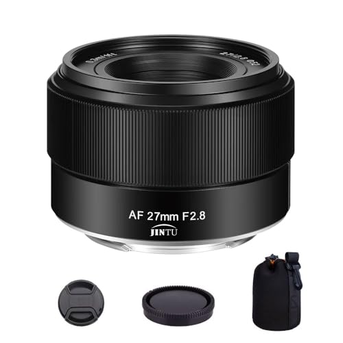 Objectif grand angle APS-C Sony E JINTU AF 27mm F2.8 pour boîtiers hybrides Alpha