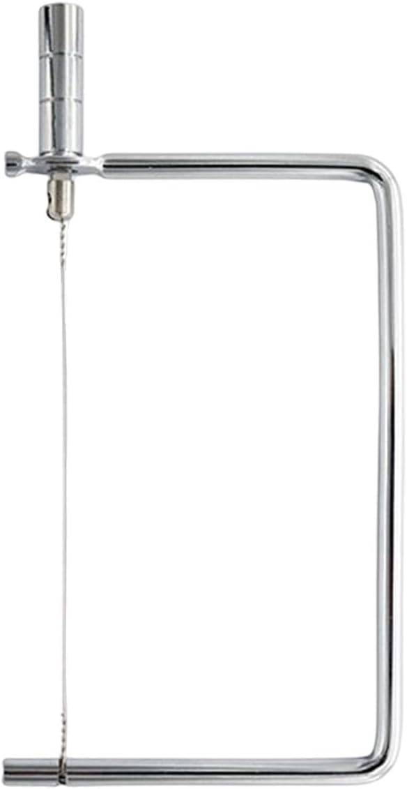 KLKCMS Cheese Slicer – Easy to Clean, Multifunction, Handmade Soap & Loaf Cutter, Portable & Sturdy, Wire for Kitchen, 5 inch KLKCMS Cheese Slicer – Easy to Clean, Multifunction, Handmade Soap & Loaf Cutter, Portable & Sturdy, Wire for Kitchen, 5 inch