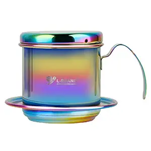 IVELECT Home Cafe Hand Drip Coffee Dripper Brewer Maker Colroful Stainless Steel
