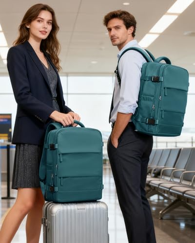 Image of coofay Travel Backpack Carry on Flight Approved Mochila De Viaje Carry on Backpack for Airplanes Spirit Airlines Personal Item Travel Bag Traveling Backpack for Women Men Travel Essentials