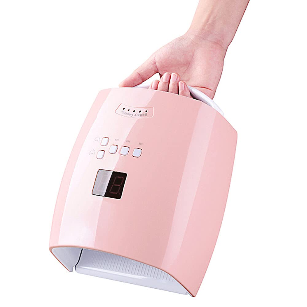 lampade per nail art. Lampada for unghie a LED senza fili, Lampada for unghie in gel ricaricabile da 48 W Asciugatore for unghie senza fili, Luci for polimerizzare smalto professionale Strumenti for m