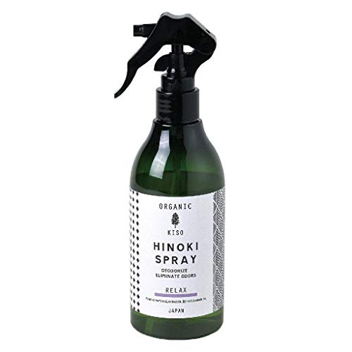 SPICE OF LIFE(スパイス) ヒノキ 天然 消臭 除菌 スプレー リラックス 300ml 木曽檜 蒸留水 天然精油 日本製 YKLG1910D ホワイト