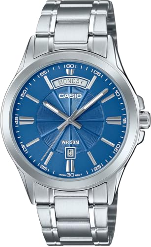 [�J�V�I] CASIO �A�i���O �N�I�[�c �����Y �r���v MTP-1381D-2AV ���^���o���h �V���o�[ �u���[ �C�O���f�� [���s�A���i]