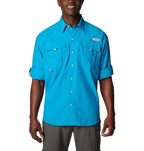 Image of Columbia Men's PFG Bahama II Long Sleeve Fishing Shirt