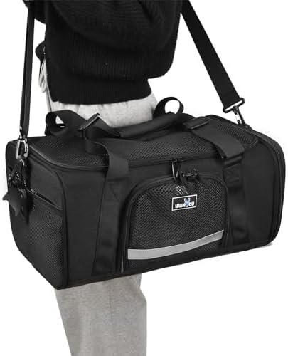 Wakytu Transportador expandible para mascotas, aprobado por aerol...