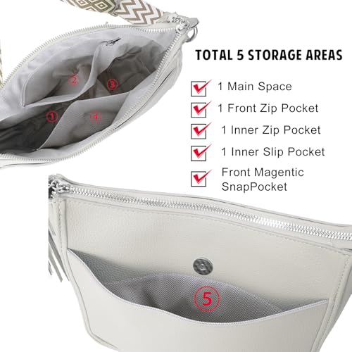 Crossbody Bags for Women,PU Leather Handbags/Shoulder Bag,Adjustable Straps,Large capacity and Lightweight3