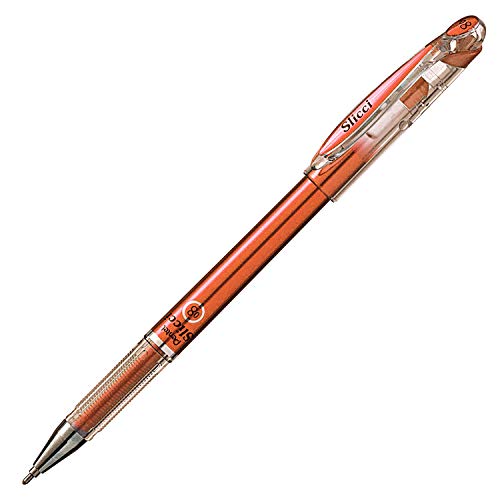Pentel Slicci bG208 encre gel métallique bronze à pointe fine 0,4 mm