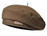 MESU Beret Frauen Zeitung Hut Klassische Winter Beret Maler Hut Kaffee